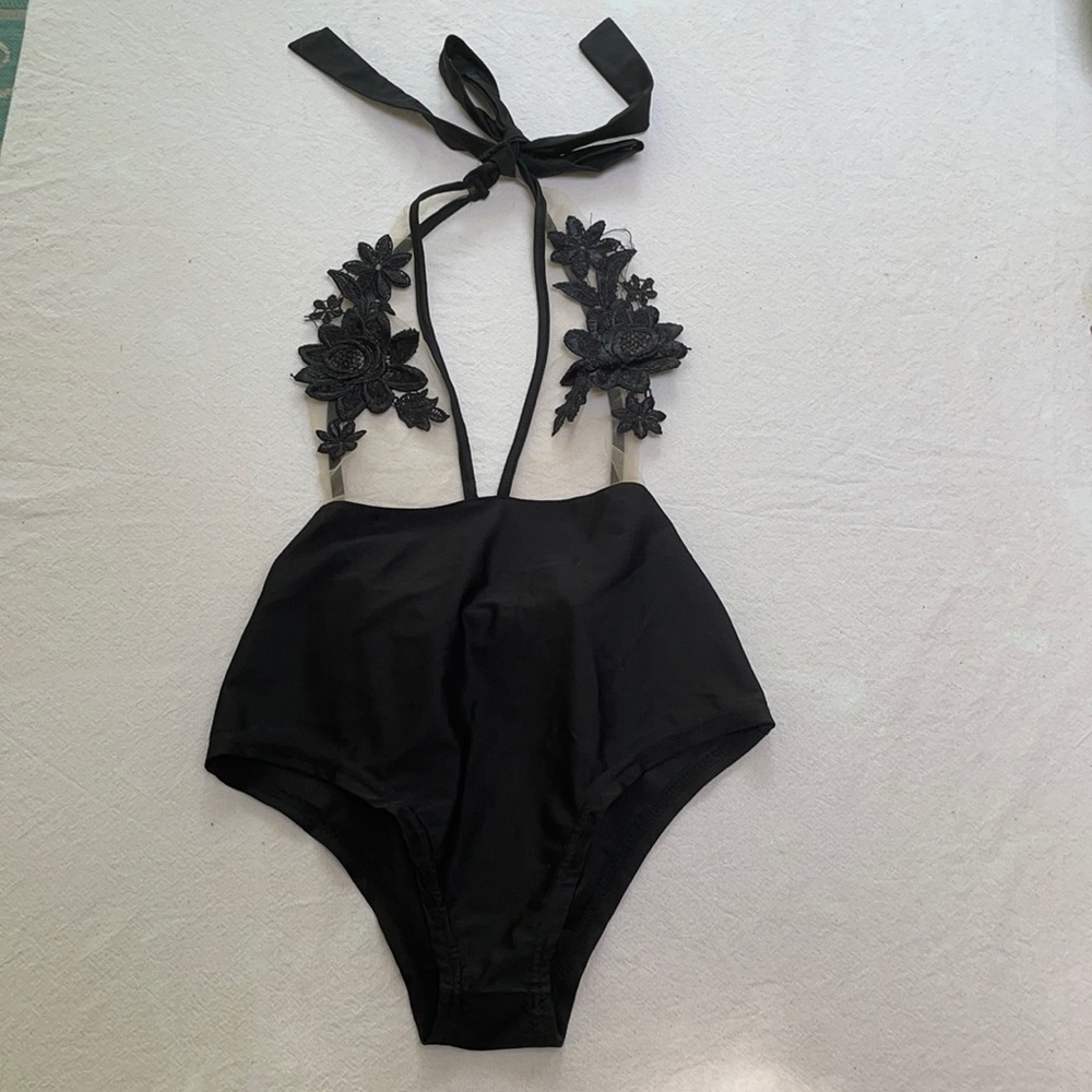 Lace one piece